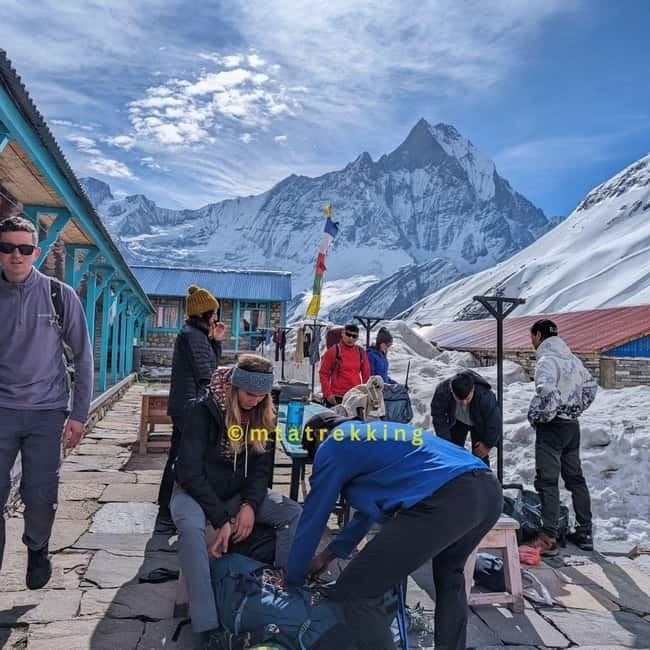 5-Day Annapurna Base Camp Trek with Natural Hot Springs - Weather, altitude, and useful packing advice