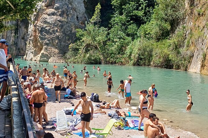 A day tour in Montanejos hot springs. - The 9:00 a.m. departure from Mestalla