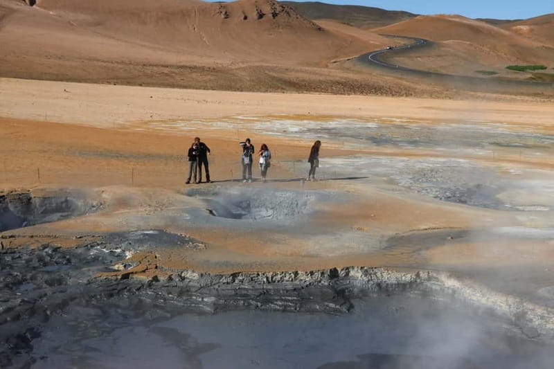 Akureyri: Day Trip to Goðafoss, Lake Mývatn & Nature Baths - Hverir: sulfur, steam, and bubbling ground