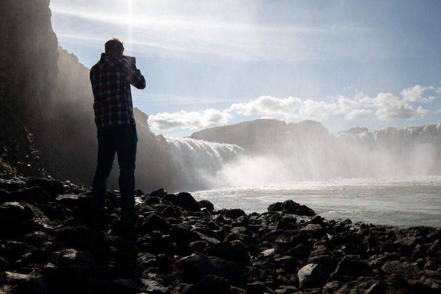 Akureyri Port: Lake Mývatn and Godafoss Waterfall Tour - Lake Mývatn and the pseudocraters