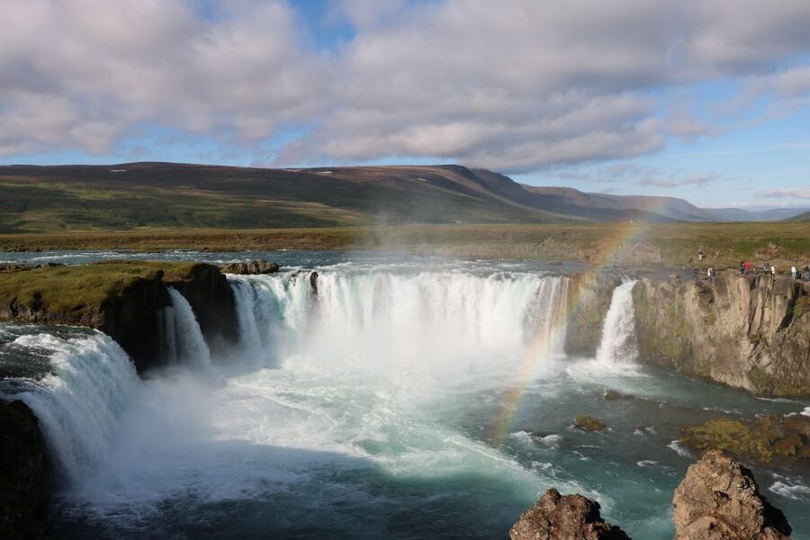 Akureyri Port: Lake Mývatn & Goðafoss Waterfall Day Trip - Skútustaðagígar and the strange shapes beside Lake Mývatn