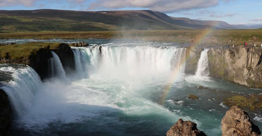 Akureyri Port: Lake Mývatn & Goðafoss Waterfall Day Trip - Goðafoss: a powerful first stop