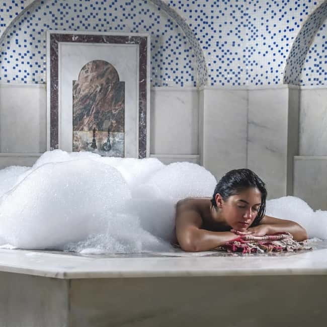 Alanya: Turkish Bath with Pouch, Foam, and Oil Massages - The sauna, steam room, and first stage of relaxation