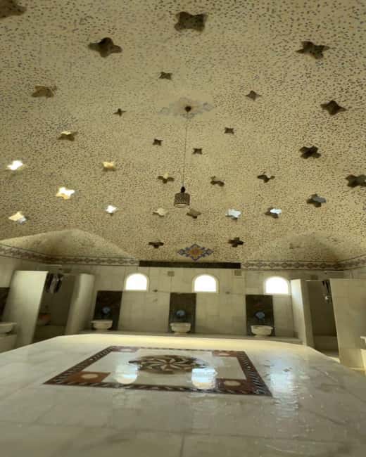 Antalya: Turkish Bath with Separate Areas for Men and Women - Entering the marble steam room