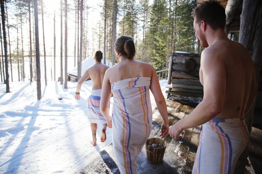 Arctic Tent Sauna Experience with Ice Swimming - Key details before you book