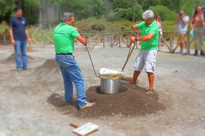 Azores: Shore Excursion Furnas - Crater volcano and hot springs - Choosing Terra Nostra or Dona Beija