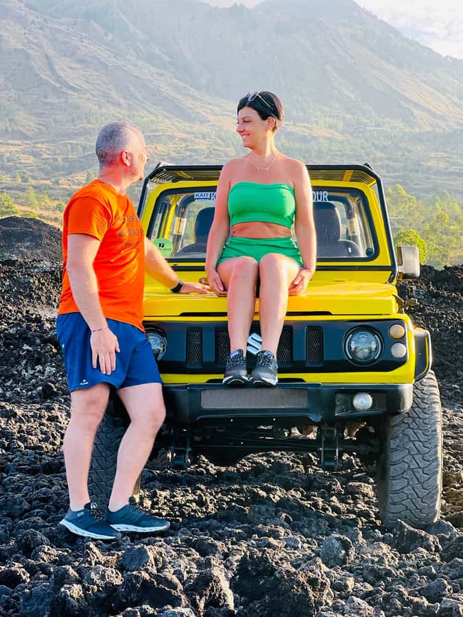 Bali: Day/Sunset Mount Batur 4WD Jeep and Natural Hot Spring - Key points to know before booking
