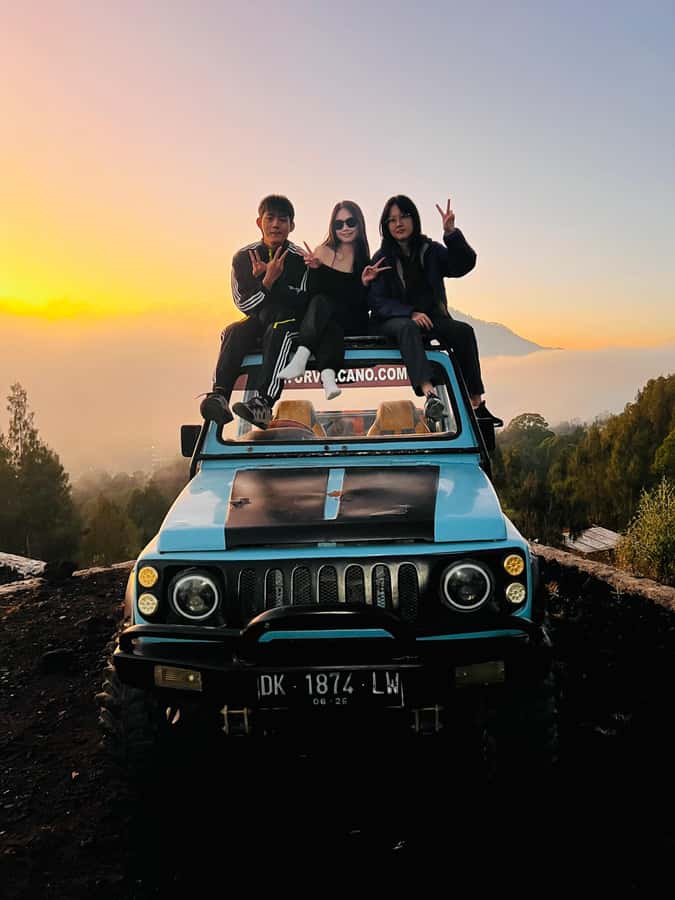 Bali: Mount batur jeep sunrise & natural hot springs - The drivers make a real difference