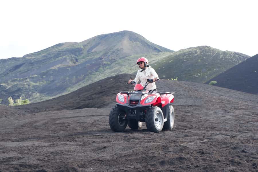 Bali: Mount Batur Quad Bike Tour and Natural Hot Springs - Safety briefing and quad bike preparation