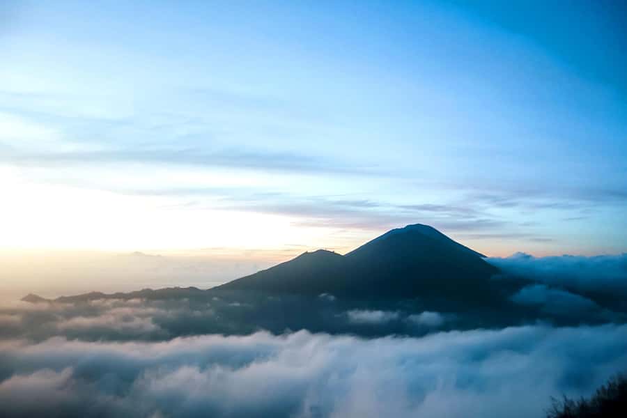 Bali: Mount Batur Sunrise Guided Hike and Natural Hot Spring - Sunrise views over Lake Batur