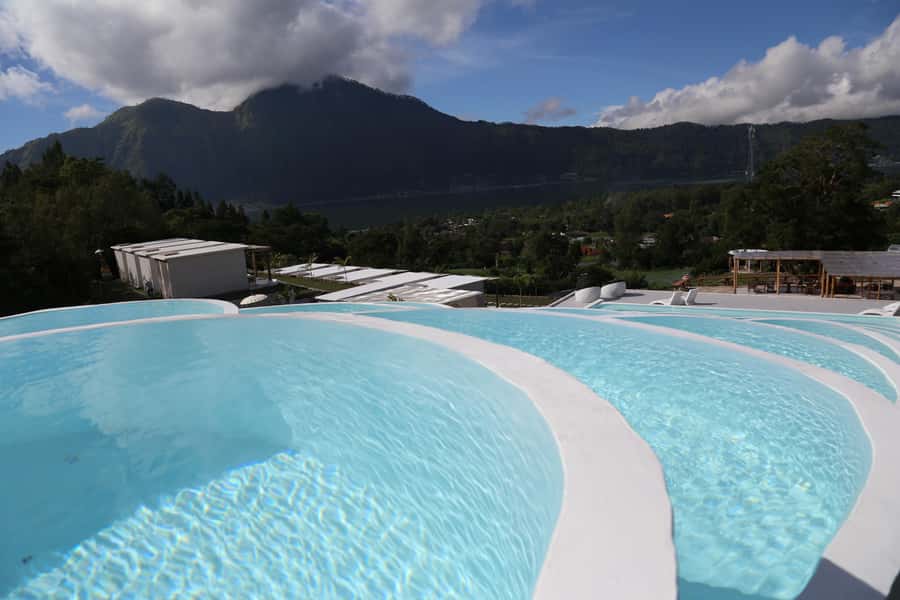 Bali: Natural Hot Spring in Pyramid Infinity Pools - Arriving in Kintamani for a mountain soak