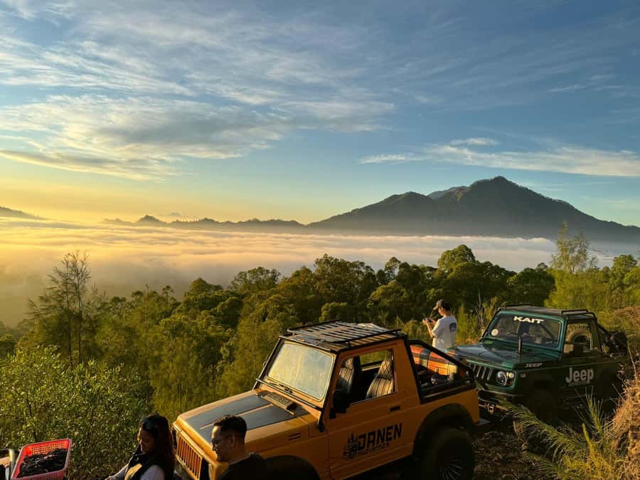 Bali : Private Sunrise Jeep Tour and Hot Spring All Include - A practical way to see Mount Batur before breakfast crowds