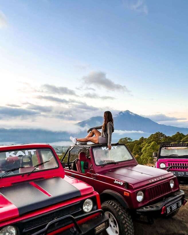 Bali: Sunset Mount Batur Jeep and Hot Spring All Inclusive - Food, water, and what is really included