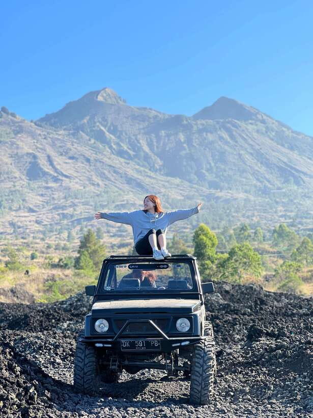 Bali: Sunset Mount Batur Jeep and Hot Spring All Inclusive - The drive from your hotel to Mount Batur