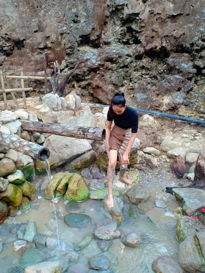 Bandung: Volcano Crater, Onsen Hot Springs, Mud Bath & Tea - Rengganis Ciwidey: hot springs and sulfur mud