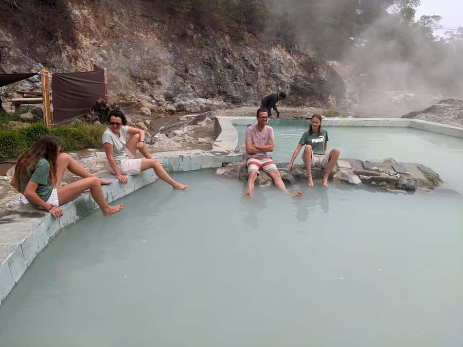 Bandung: White Crater, Scenic Tea Plantations & Hot Spring - Why the guide can make or break this outing