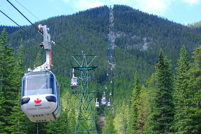 Banff: Gondola, Hot Spring and Three Lakes Tour - From Calgary to Banff by 7:30 a.m.