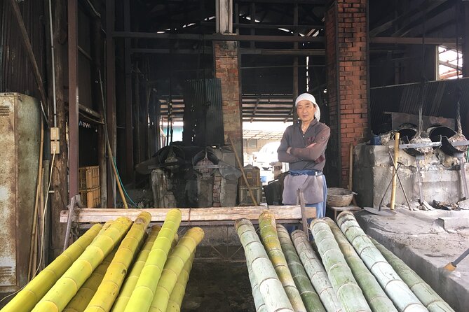 Become a local! A Walking Tour of Arts, Crafts&Onsen Culture - Beppu Station Market: a ten-minute look at local shopping