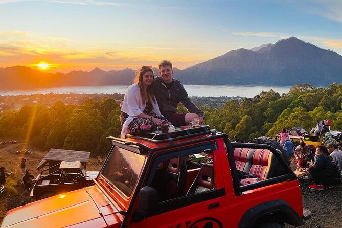 Best of Mount Batur Sunrise Jeep Tour & Natural Hot Spring - The jeep ride to Mount Batur at 5:00 AM