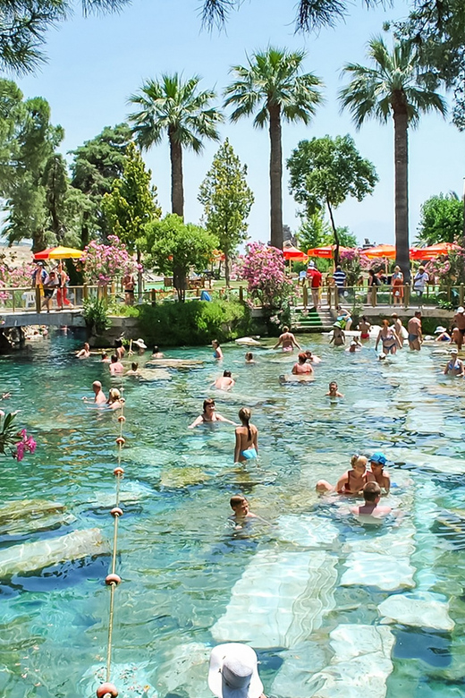 Bodrum: Pamukkale, Hot Springs & Travertines Tour with Lunch - Cleopatra’s Pool and the extra €15 decision