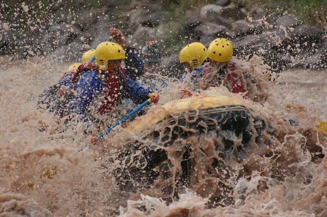 Cacheuta Hot Springs Park + Intermediate Rafting - What intermediate rafting feels like on the Mendoza River