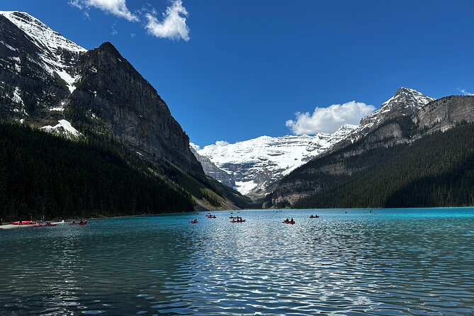 Calgary/Banff: Gondola, Upper Hot Spring, Bow Fall & Top 3 Lakes - Two Jack Lake is quieter and more intimate