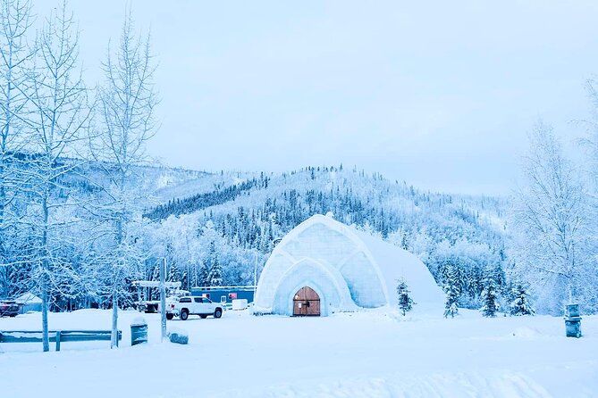 Chena Hot Spring Experience in Fairbanks - The ice museum adds a second kind of winter spectacle