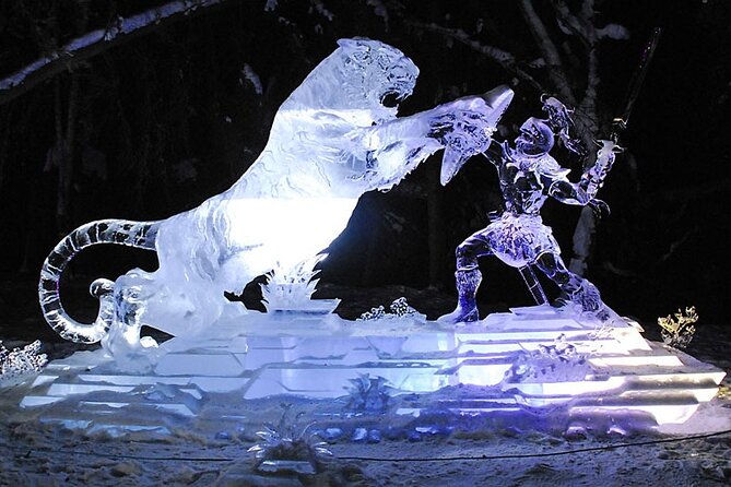 Chena Hot Springs Aurora Tour - The Aurora Ice Museum and Bar