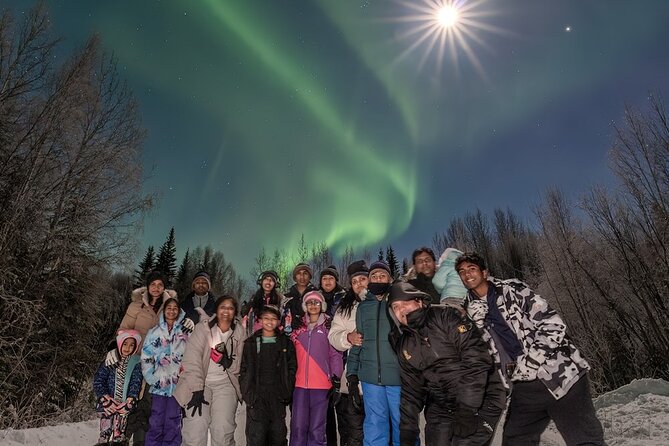 Chena Hot Springs plus Aurora Chase Tour - One long Fairbanks day, split between steam and stars