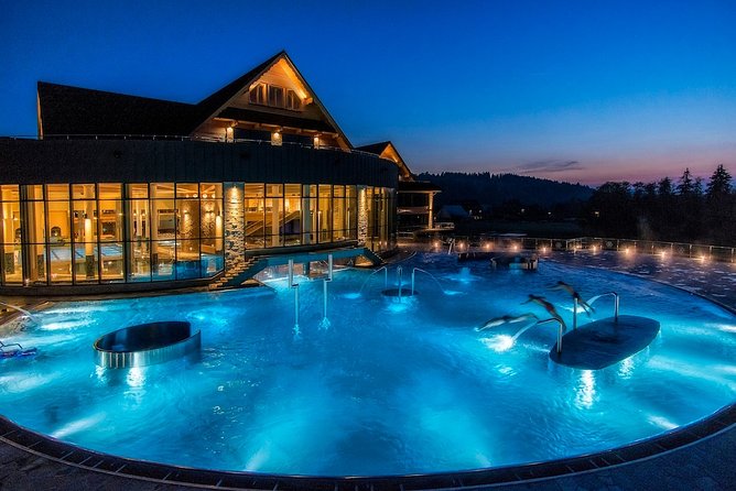 Chocholow Thermal Baths Evening Experience from Kraków - Mountain views, family zones, and a lively atmosphere