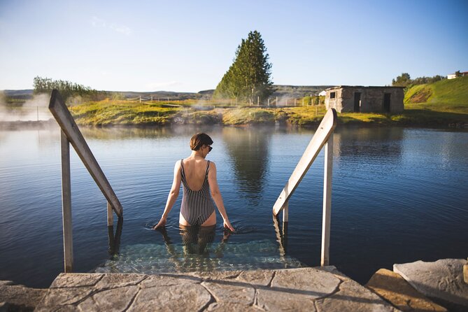 Combo Tour: Private Golden circle with Secret Lagoon Experience - Geysir: Catching Strokkur in Action