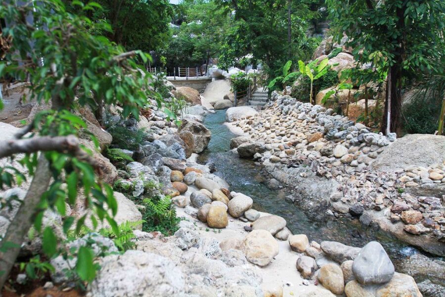 Da Nang: Than Tai Hot Spring Park E-Ticket - Sauna, steam bath, hot tub, and jacuzzi time