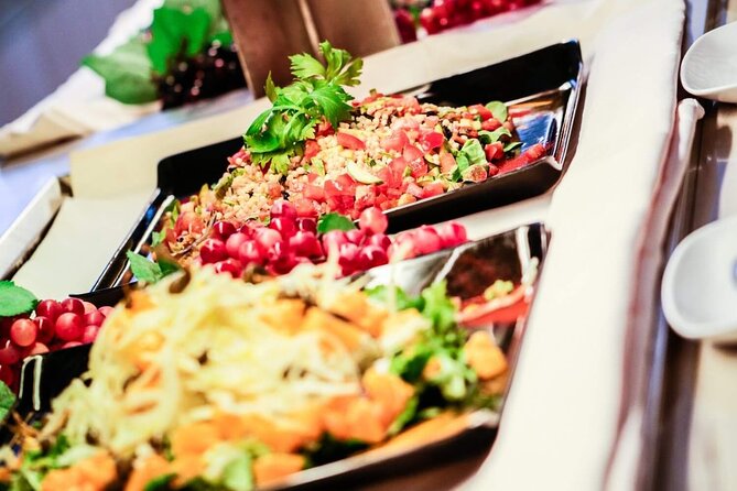 Day with Thermal Pool, SPA Access, Lunch & Massage - The buffet lunch from 12:15 to 1:45 PM