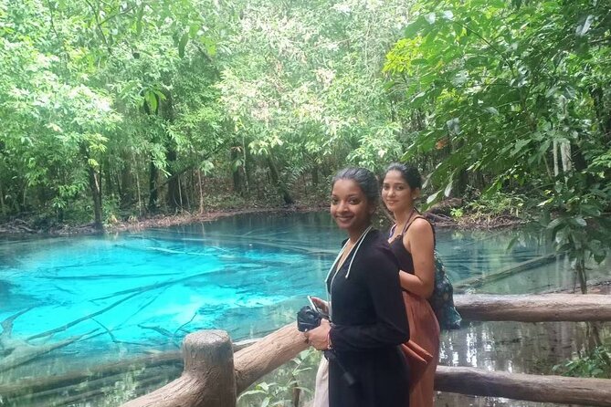 Discover Krabi - Emerald Pool, Hot Springs & Tiger Cave Temple - Namtok Ron and the hot spring waterfalls