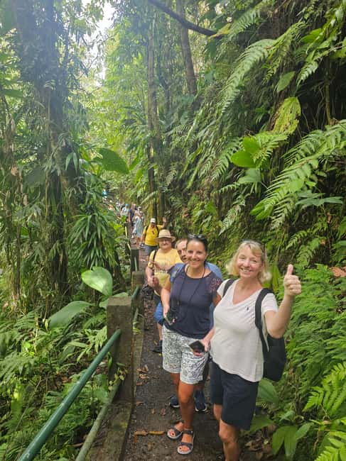 Dominica Hot Springs Waterfalls and Titou Gorge Treasures - Morne Bruce gives you Roseau from above