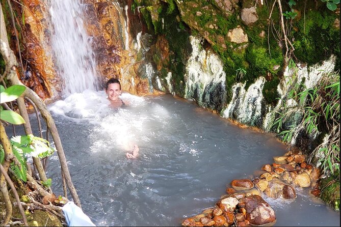Dominica Hot Springs Waterfalls & Titou Gorge Treasures - Screw’s Sulphur Spa: 30 minutes of warm-water therapy