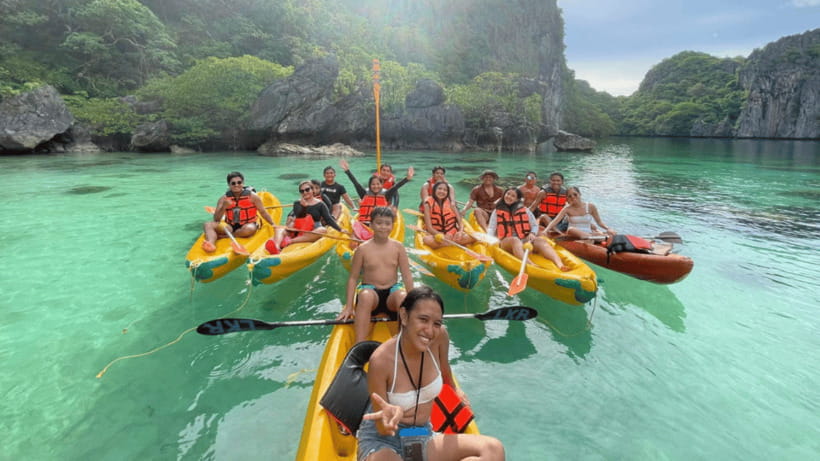 El Nido: Secret Lagoon Island Hopping with Lunch - Shimizu Island brings the first snorkeling stop