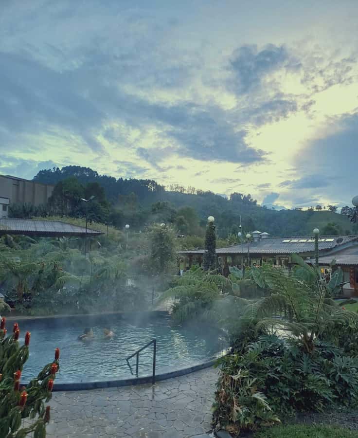 El Otoño Hot Springs Trip - From Manizales into the Coffee Cultural Landscape
