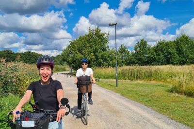 Explore happiest Helsinki: Bike/Ebike: BBQ, Sauna, Forest, &Parks