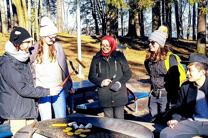 Explore happiest Helsinki: Bike/Ebike: BBQ, Sauna, Forest, &Parks - The BBQ break and food arrangements