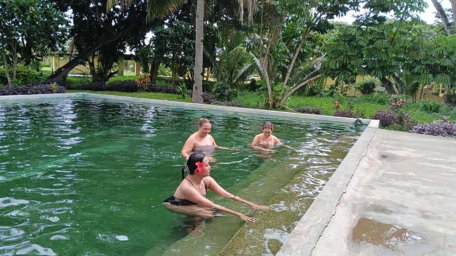 FIJI-NADI: Sabeto Tifajek Hot Spring and Mudpool Tour - The optional Fijian massage and foot soak
