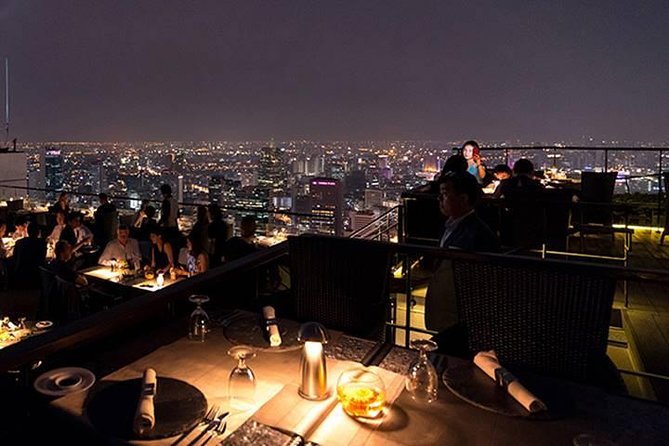 Fine Dining Experience at Vertigo Rooftop Restaurant, Banyan Tree Hotel, Bangkok - Sunset from Bangkok’s 61st floor