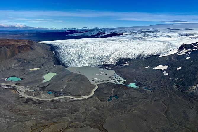 Fire and Ice Helicopter Tour: Glacier and Hengill Geothermal Area - Cabin comfort, photographs, and the small-group promise