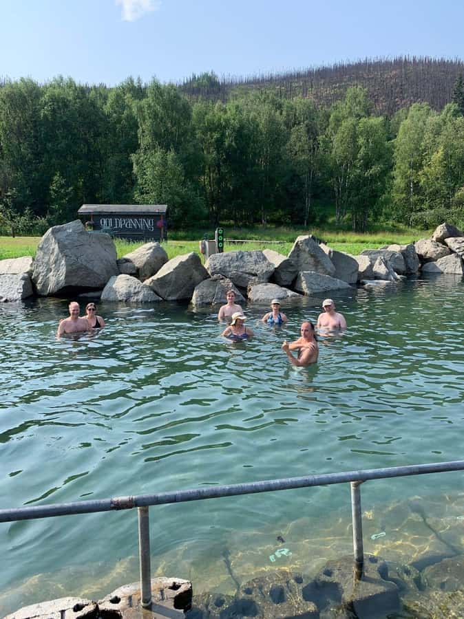 From Fairbanks: Chena Hot Springs Day Tour - Soaking in the mineral water