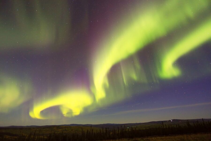 From Fairbanks: Chena Hot Springs Northern Lights Tour - Chena Hot Springs at about 8pm