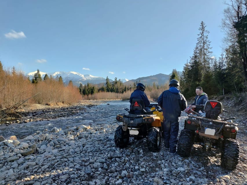 From Krakow: ATV/Snowmobile Ride, Shooting & Hot Springs - The guide makes a real difference