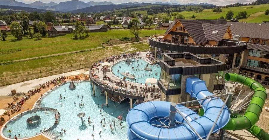 From Krakow: Chocholow Thermal Baths Ticket - Slides, water games, and family activities