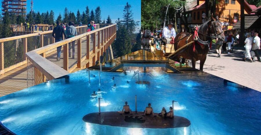 From Krakow: Slovakia Treetop Walk, Zakopane & Thermal Spa - Practical clothing, money, and meeting advice