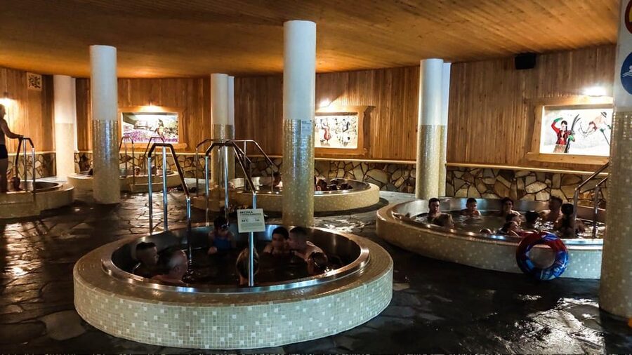 From Kraków: Thermal Baths Evening or Morning Experience - Mountain Views, Terraces, And Sunset