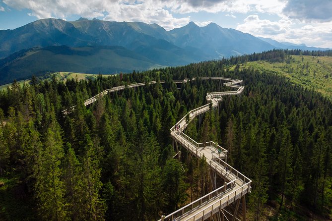 From Krakow: Zakopane, Slovakia Treetop Walk & Thermal Baths - Zakopane and the Gubalowka ride